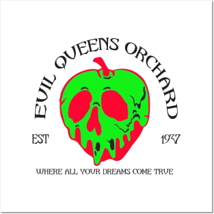 Evil Queen Apple Orchard Posters and Art